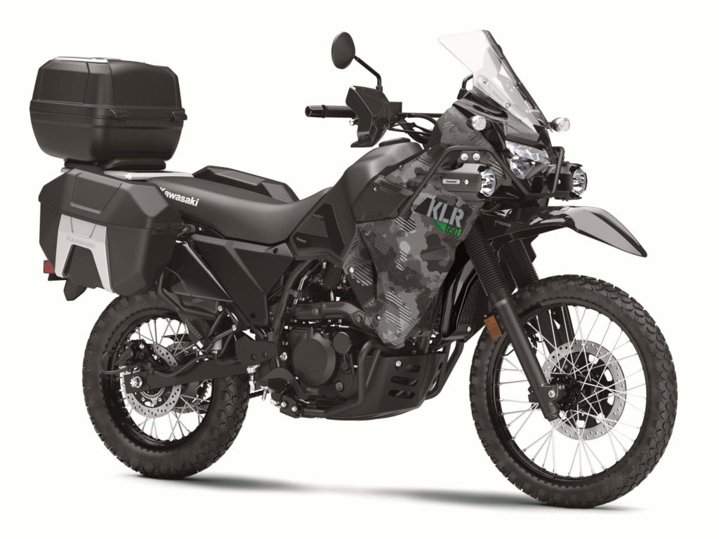 2021 Kawasaki KLR650 luggage
